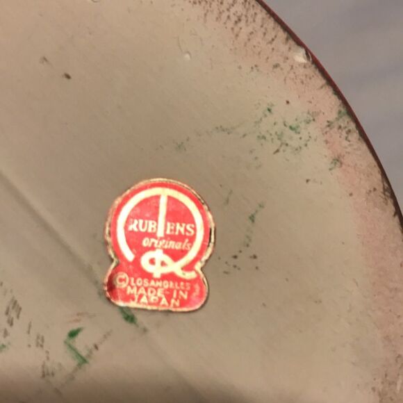 Vintage Ruben’s Originals Christmas Partridge Bird Planter red with holly branch - Picture 7 of 7